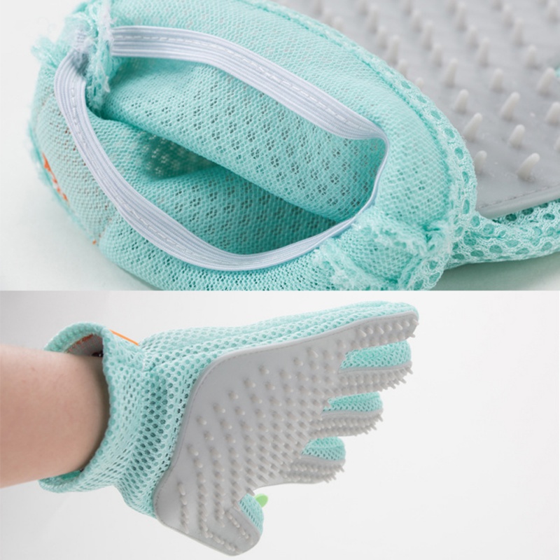 Pet Hair Remover Brush - Cho Thú Cưng Găng Tay Deshedding