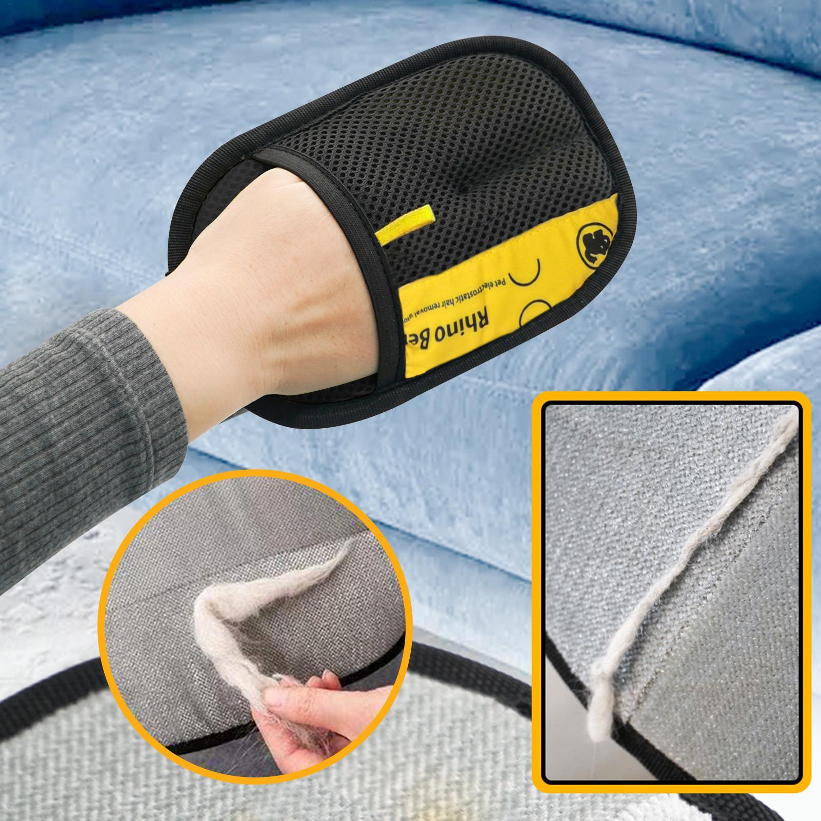 2pcs Cat Grooming Gloves Elect - đánh giá và giá Pet Hair Remover Brush