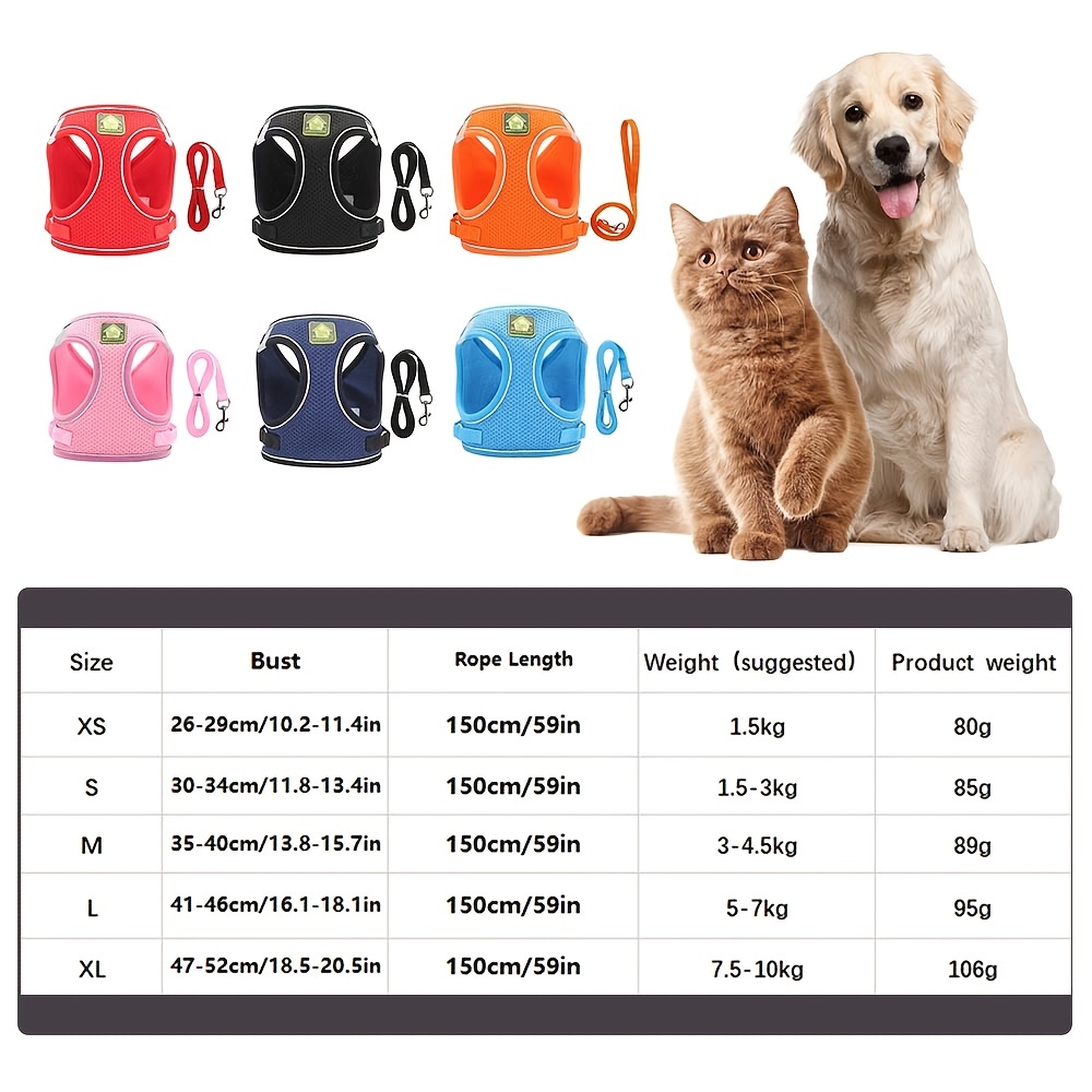 Reflective Pet Harness And Lea - đánh giá và giá No Pull Dog Harness
