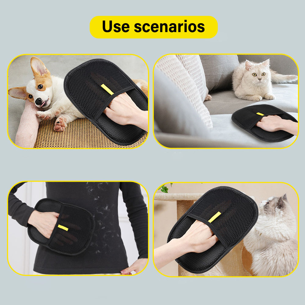 1/2/5pcs Pet Hair Remover Mitt - đánh giá và giá Pet Hair Remover Brush